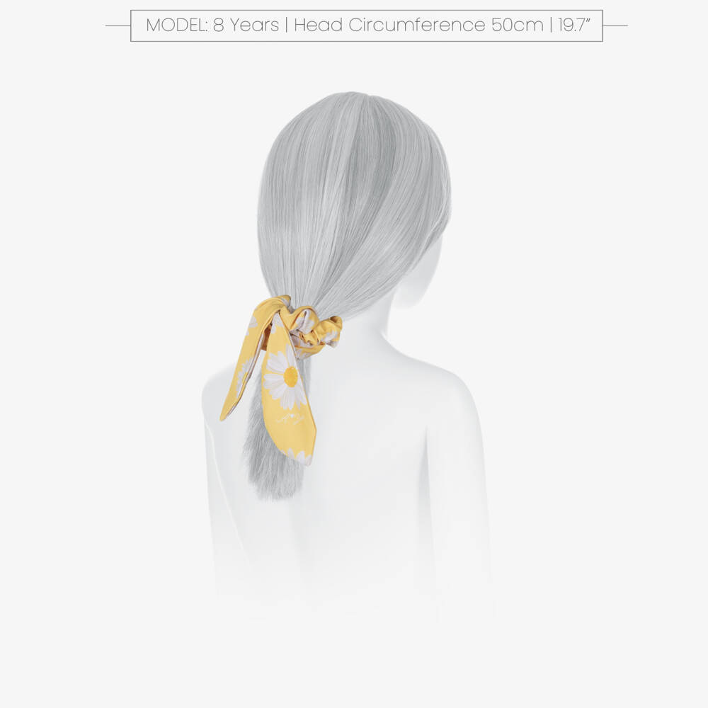 A Dee-Girls Vibrant Daisy Pattern Hair Tie | Childrensalon Outlet