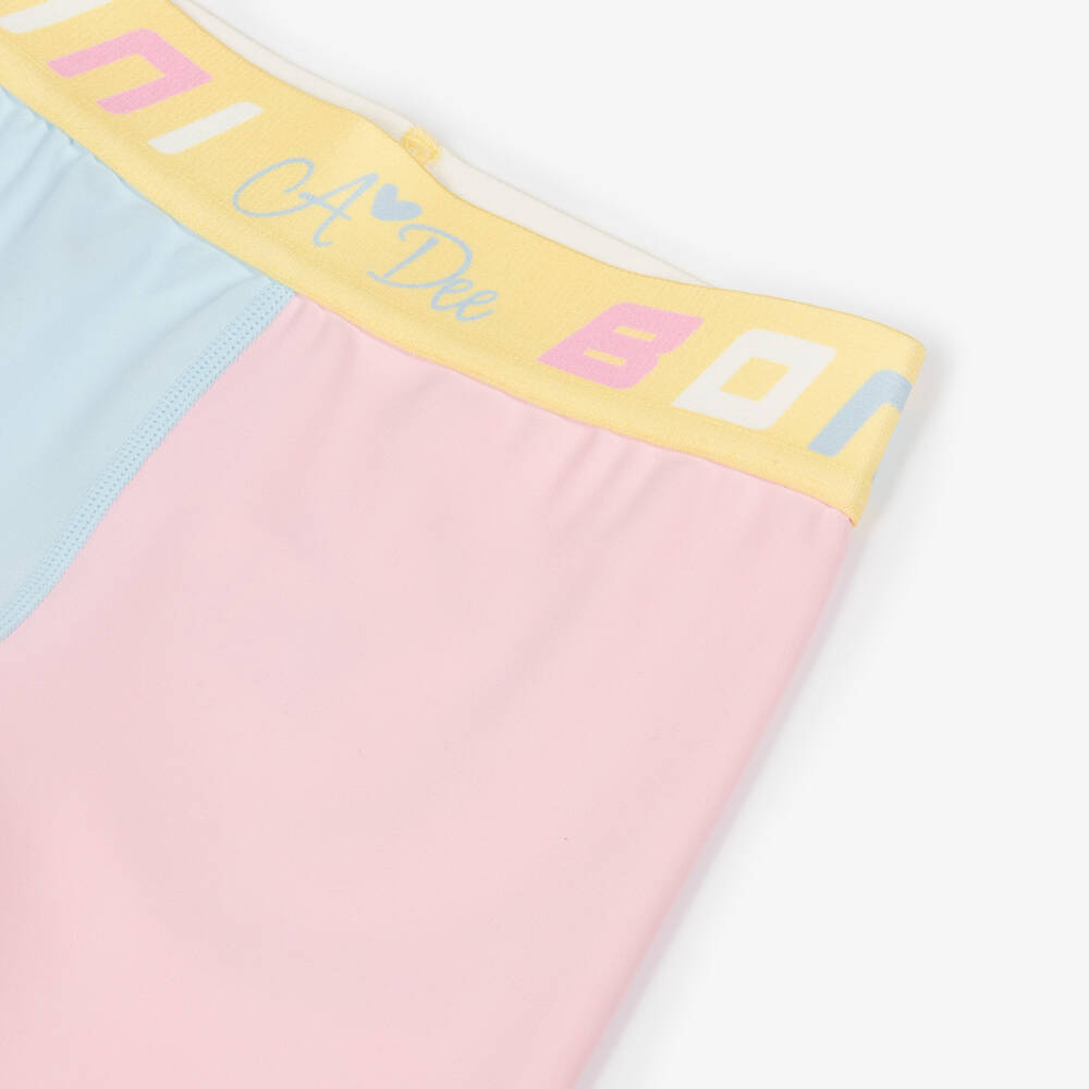 A Dee-Girls Vibrant Dual-Tone Cycling Shorts | Childrensalon Outlet