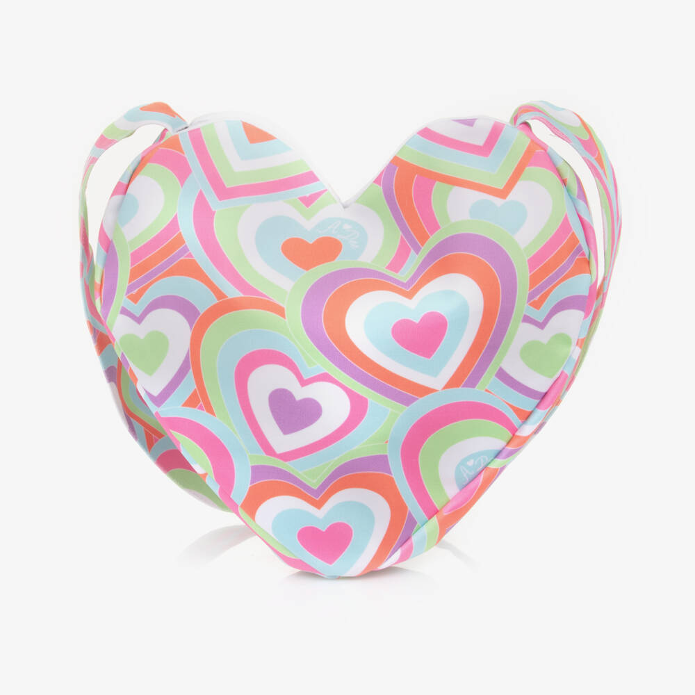 A Dee-Girls Vibrant Heart Patterned Purse | Childrensalon Outlet
