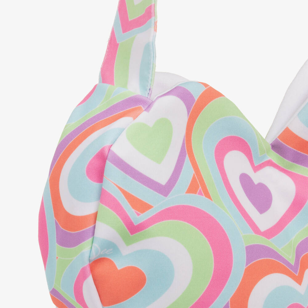 A Dee-Girls Vibrant Heart Patterned Purse | Childrensalon Outlet