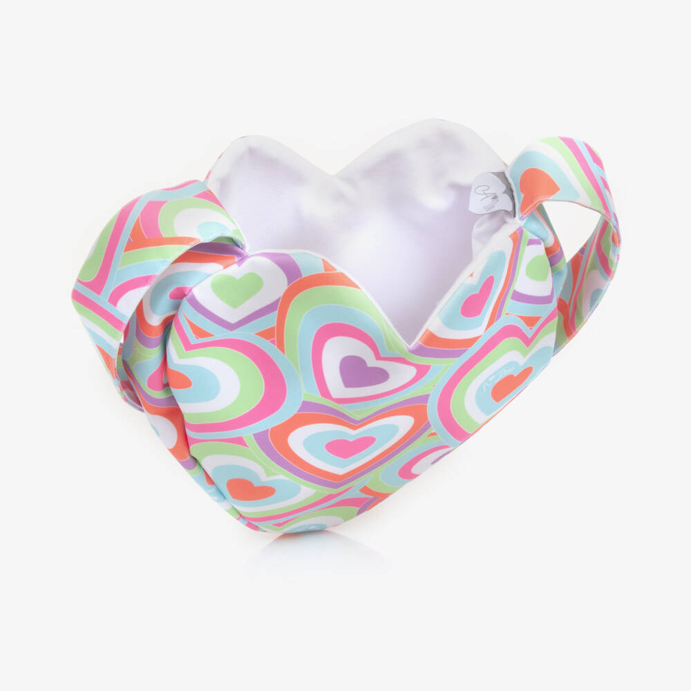 A Dee-Girls Vibrant Heart Patterned Purse | Childrensalon Outlet