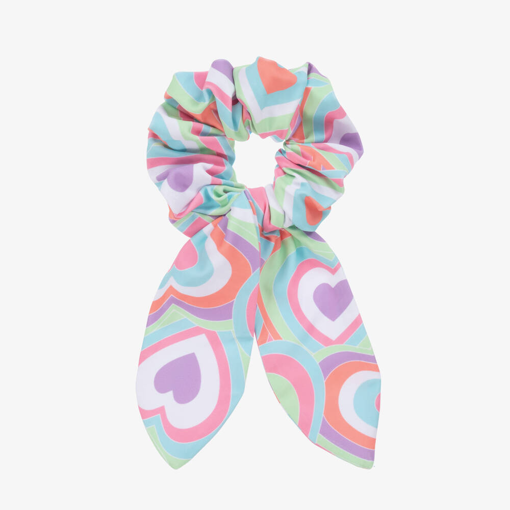 A Dee-Girls Vibrant Heartful Hair Tie | Childrensalon Outlet