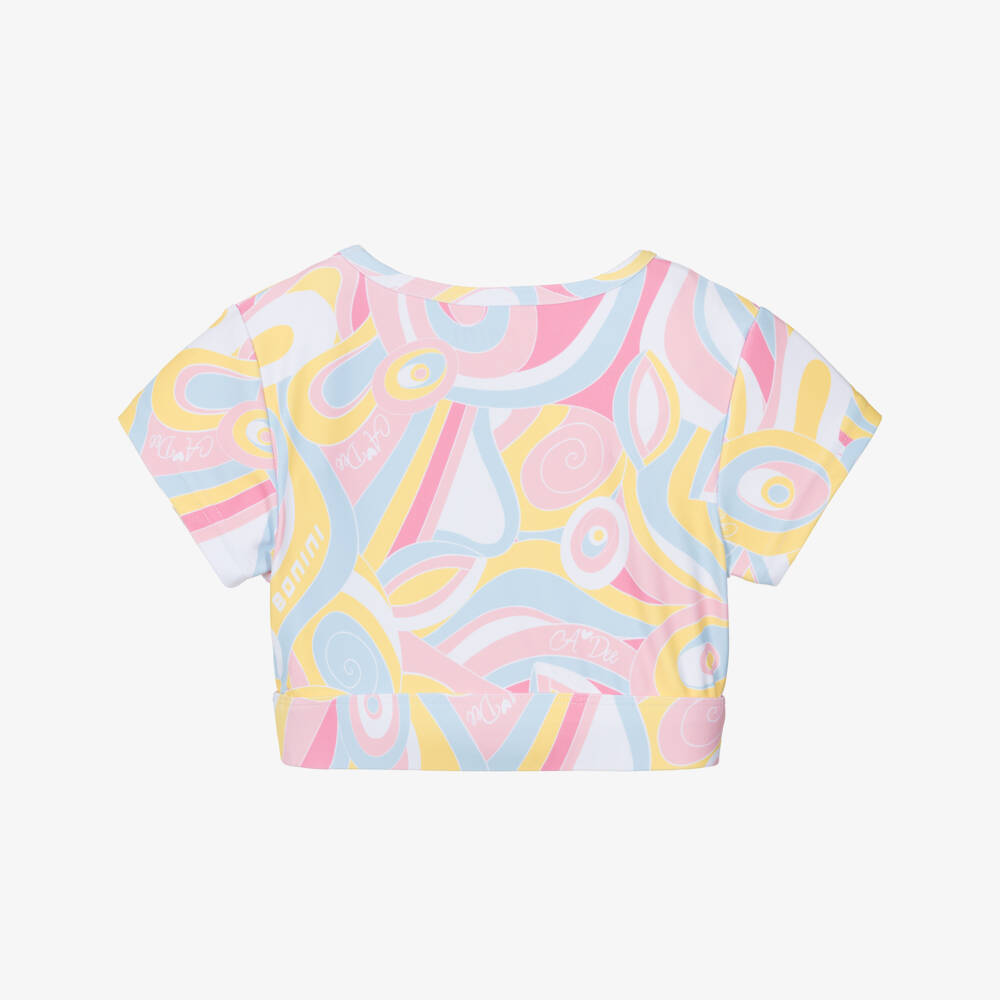 A Dee-Girls Vibrant Pink & Yellow Tee | Childrensalon Outlet