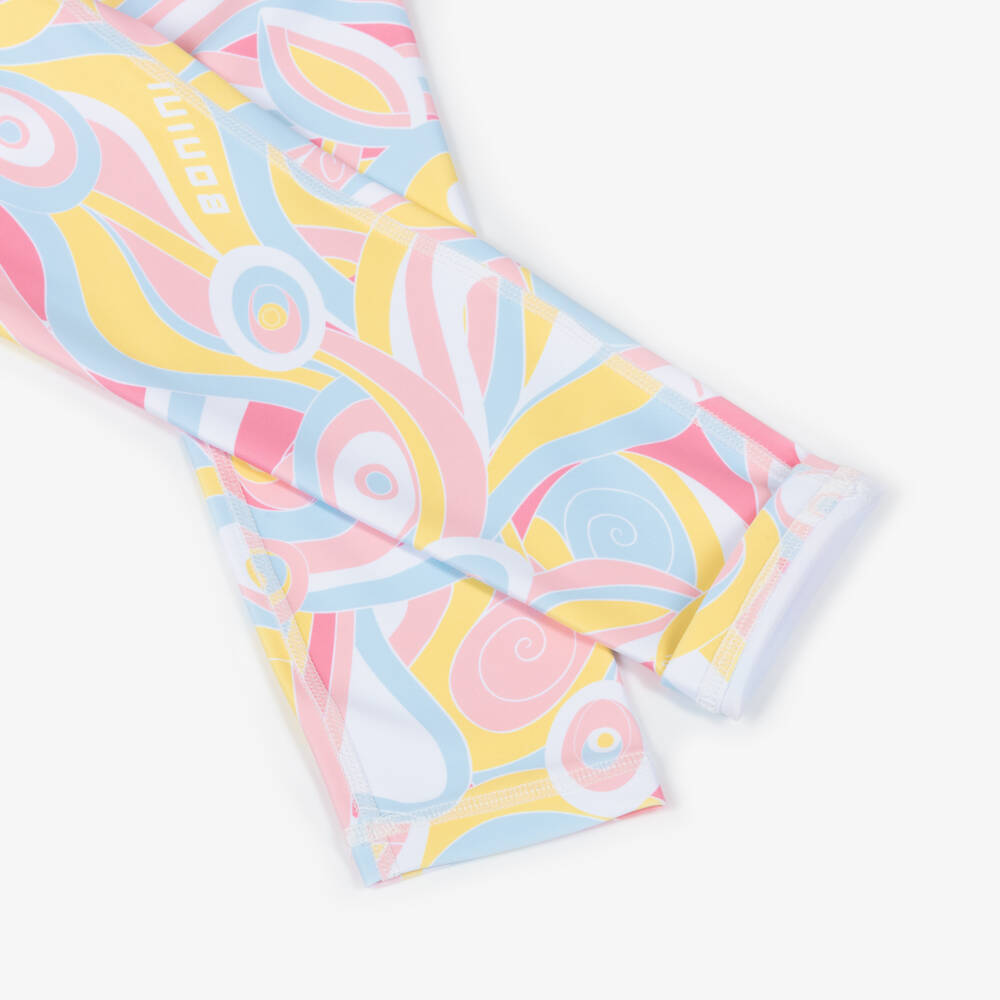 A Dee-Girls Vibrant Swirl Pattern Leggings | Childrensalon Outlet
