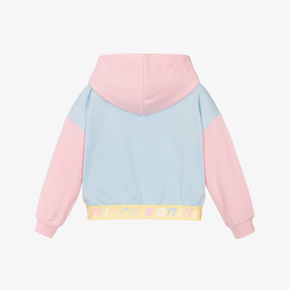 A Dee-Girls Vibrant Zip-Up Colorblock Hoodie | Childrensalon Outlet