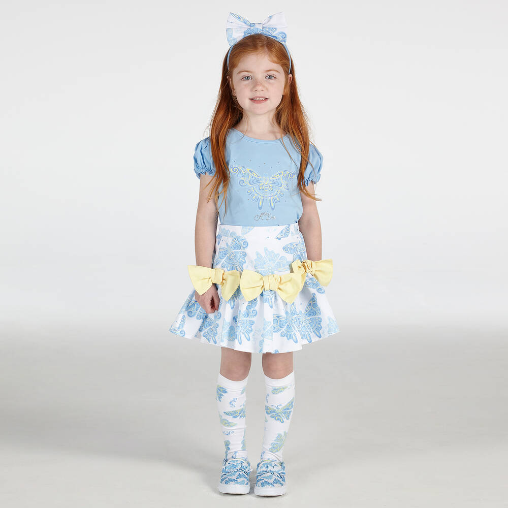 آدي-جوارب قطن لون أبيض للبنات | Childrensalon Outlet