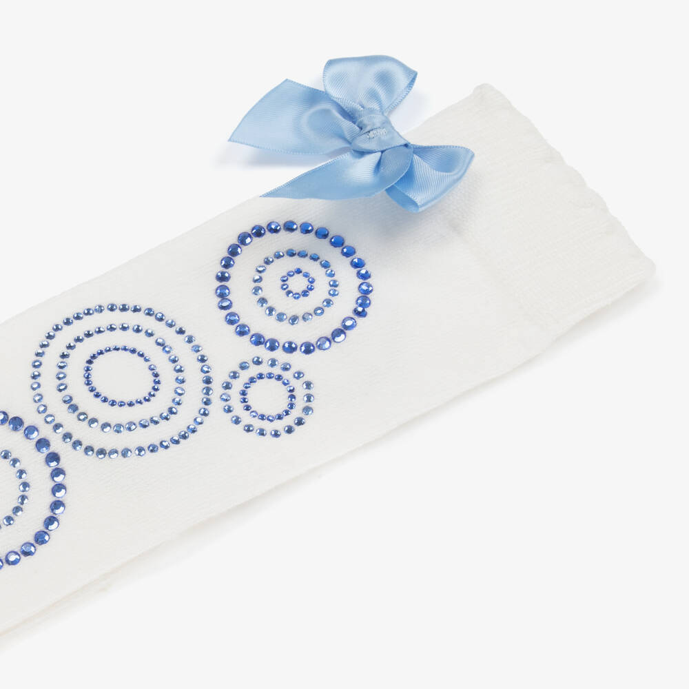 آدي-جوارب قطن لون أبيض للبنات | Childrensalon Outlet