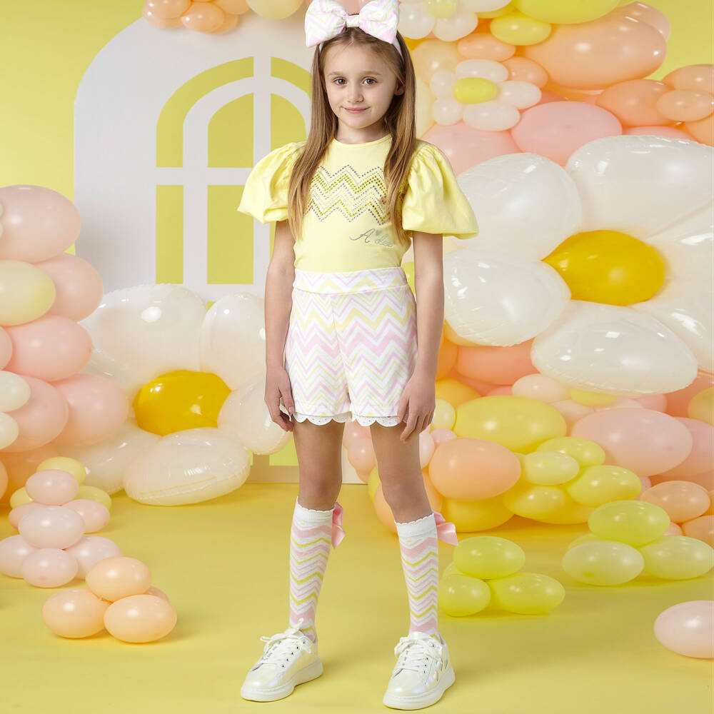 A Dee-Girls White Faux Patent Leather Trainers | Childrensalon Outlet
