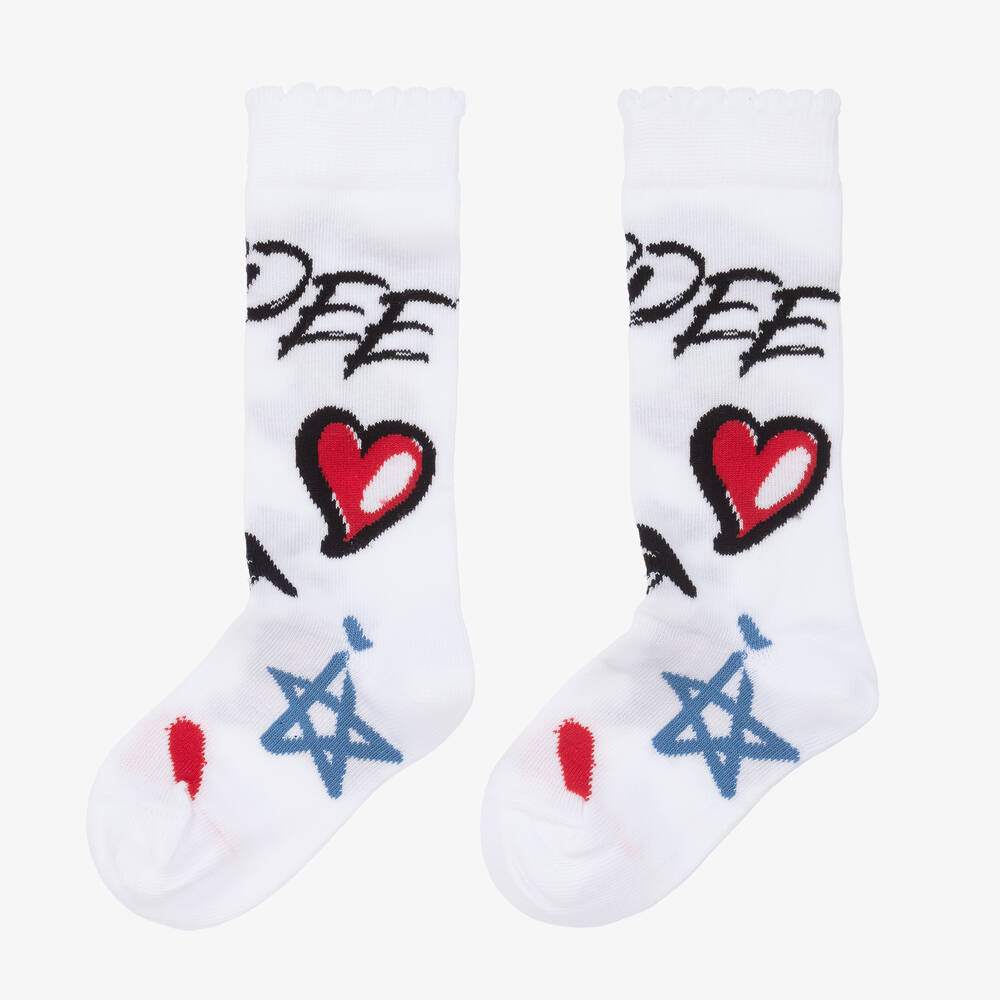 Cdg discount heart socks