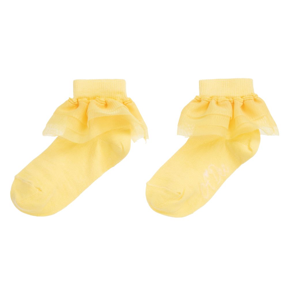Yellow toddler hot sale socks
