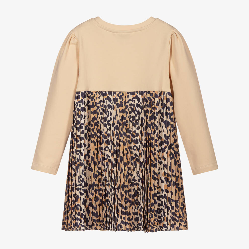 A Dee-Ivory Leopard Cotton Dress | Childrensalon Outlet