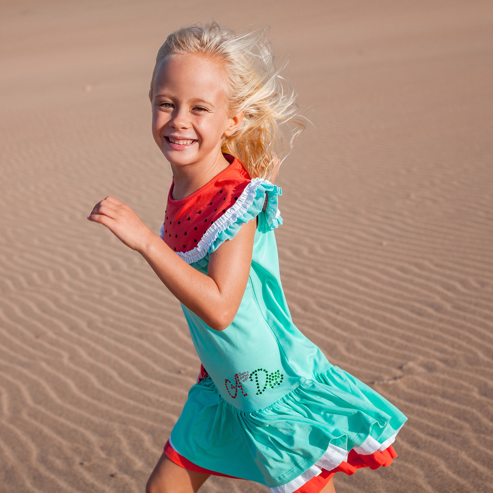 A Dee Mint Green Watermelon Dress Childrensalon Outlet