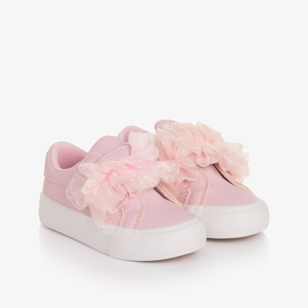 A Dee-Pink Tulle Trainers | Childrensalon Outlet