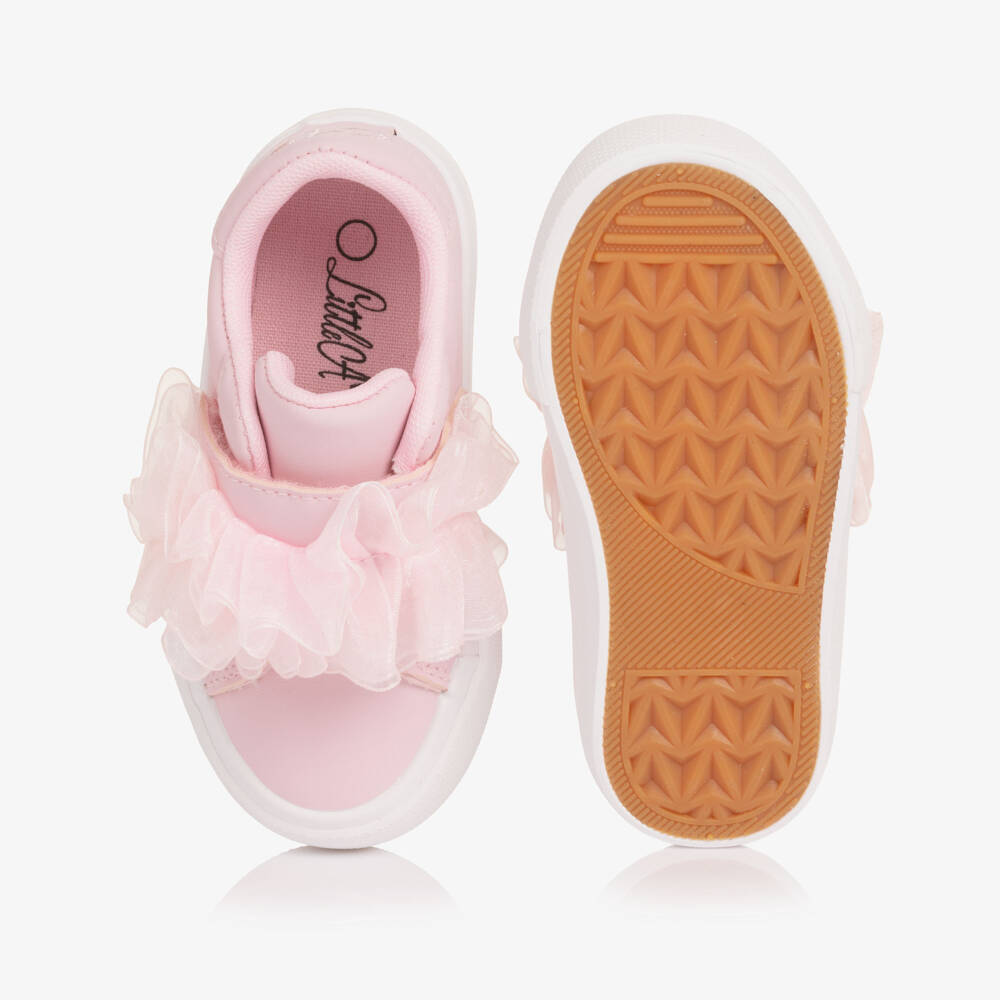 A Dee-Pink Tulle Trainers | Childrensalon Outlet