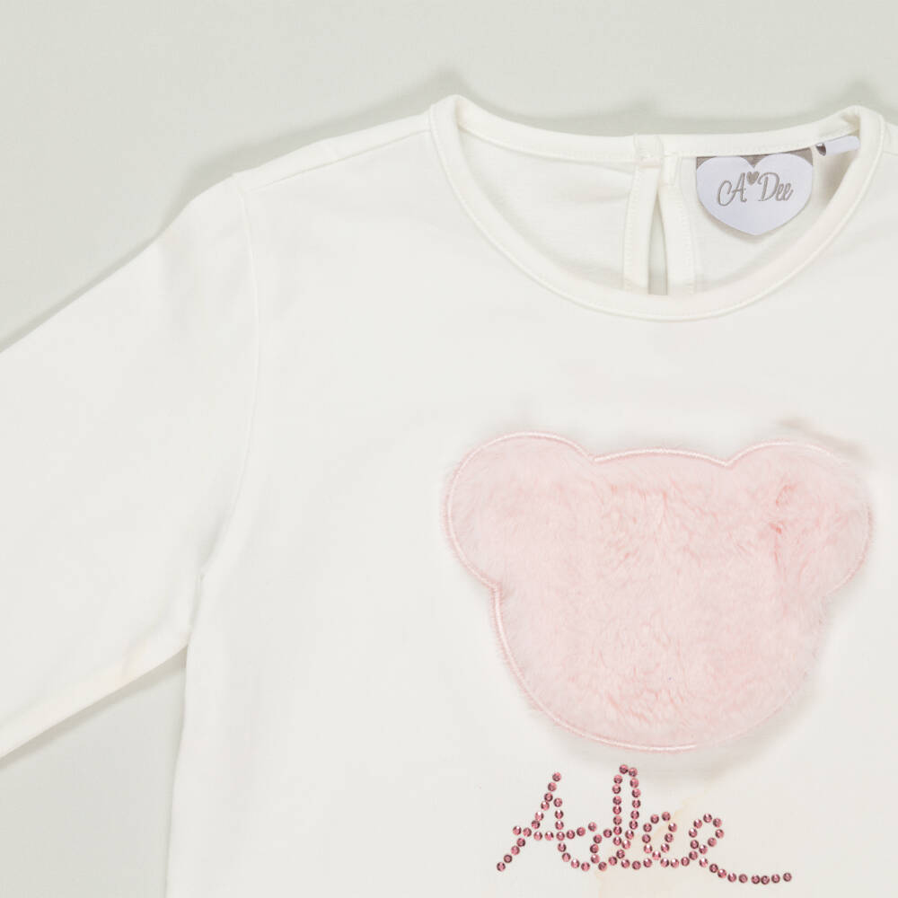 A Dee-Preloved Girls Pink Faux Fur Skirt Set (5 years) | Childrensalon Outlet