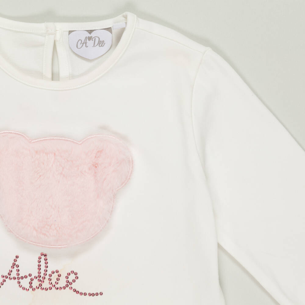 A Dee-Preloved Girls Pink Faux Fur Skirt Set (5 years) | Childrensalon Outlet