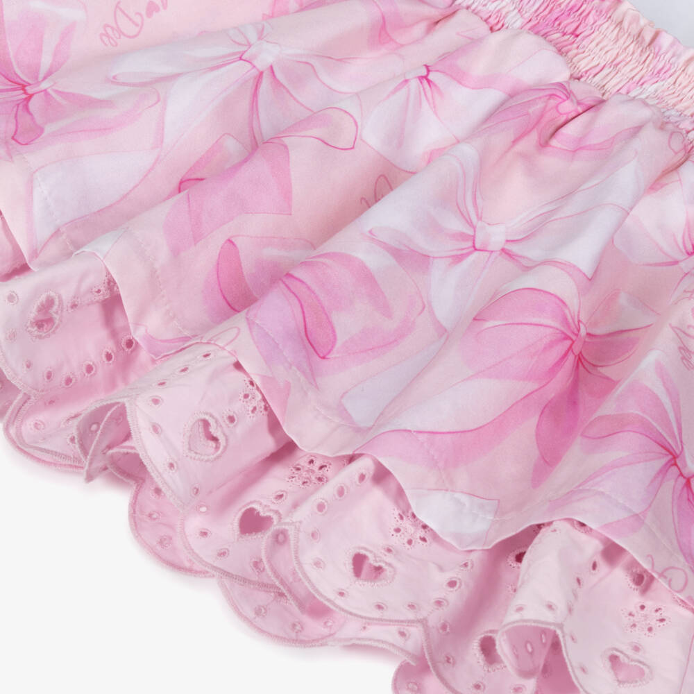 A Dee-White Jewel Bow Dress | Childrensalon Outlet