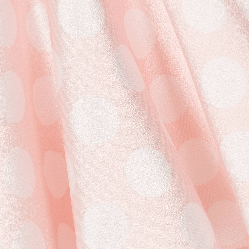 Abel & Lula-Baby Girls Pink Polka Dot Dress | Childrensalon Outlet