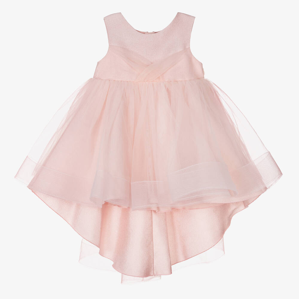 人気ブランドからコーディネートを探す Baby - Lula & Abel Girls Outlet Childrensalon | Dress Tulle Pink フォーマル・ドレス・スーツ