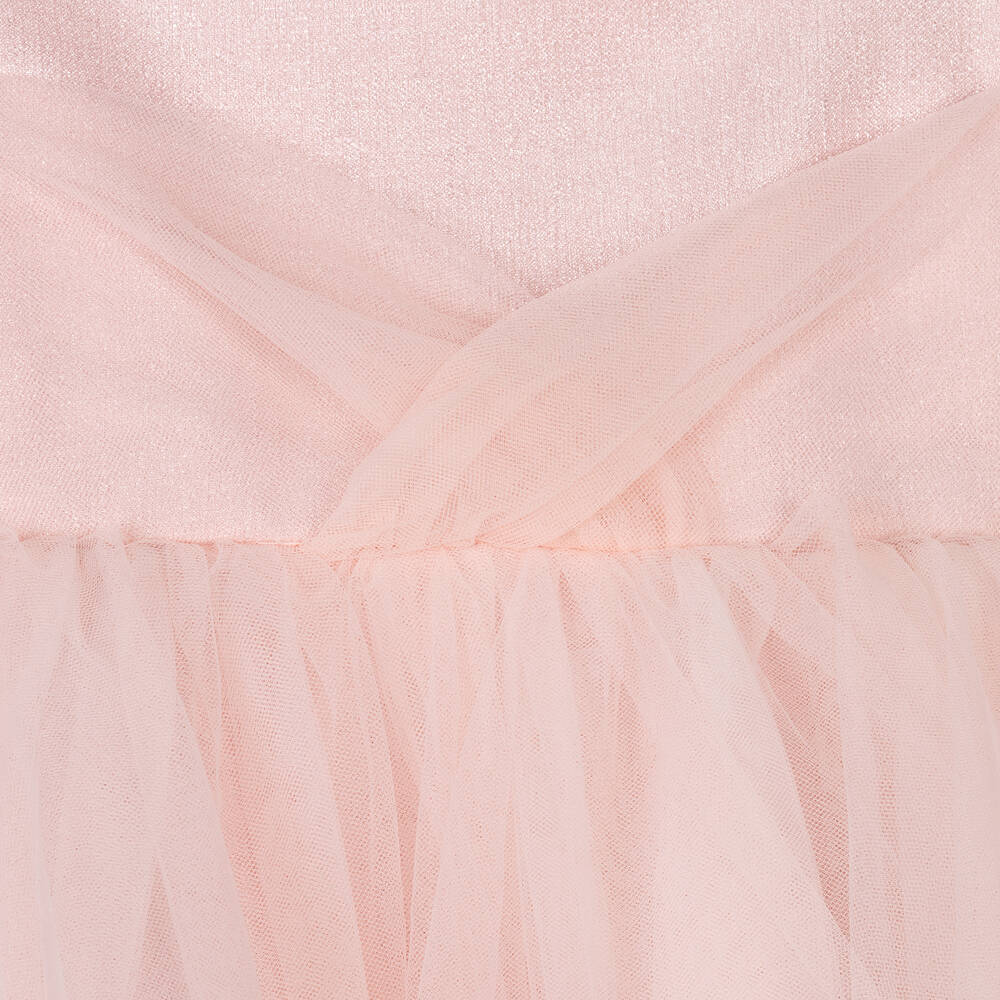 Abel & Lula-Baby Girls Pink Tulle Dress | Childrensalon Outlet