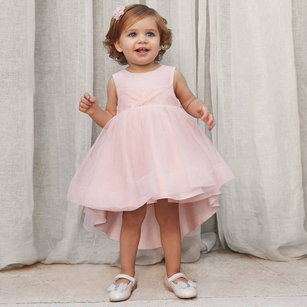 【代引き不可】 Abel Outlet Childrensalon | Dress Tulle Pink Girls Baby - Lula & フォーマル・ドレス・スーツ