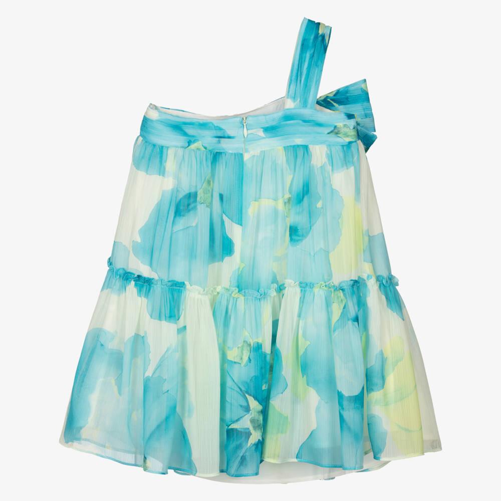Abel & Lula-Blue Floral Sundress | Childrensalon Outlet