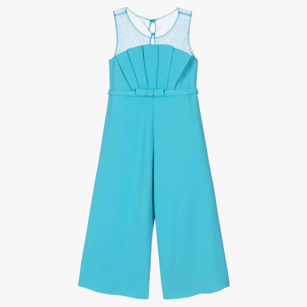 Abel & Lula-Blue Jumpsuit | Childrensalon Outlet
