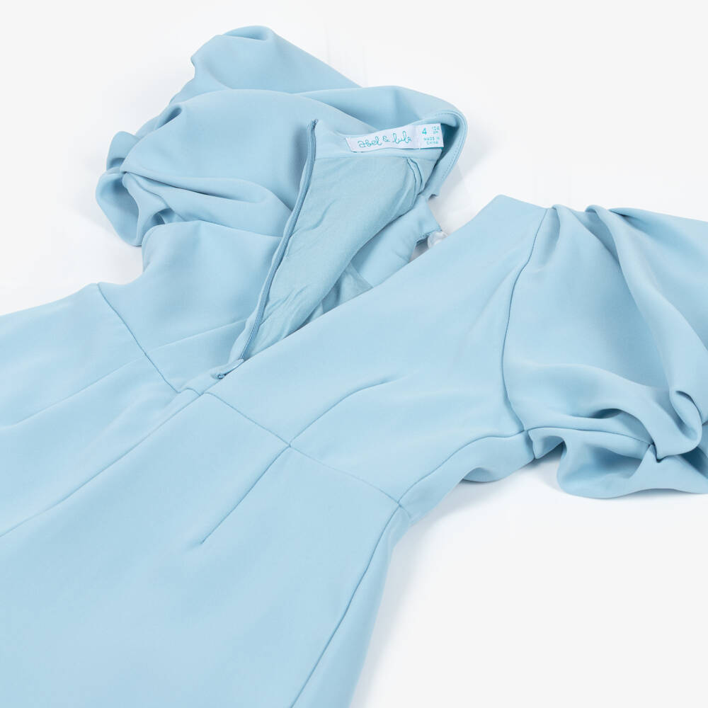 Abel & Lula-Blue Jumpsuit | Childrensalon Outlet