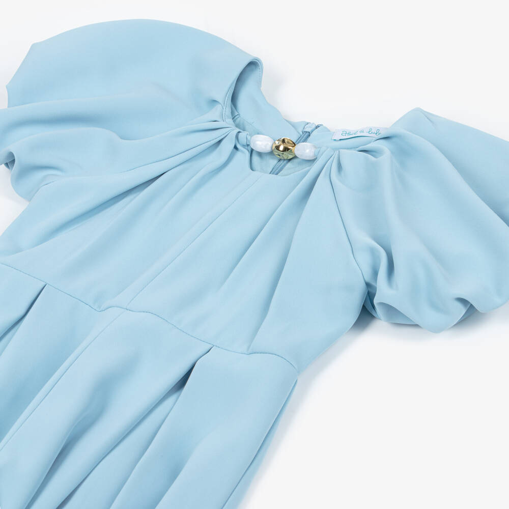 Abel & Lula-Blue Jumpsuit | Childrensalon Outlet