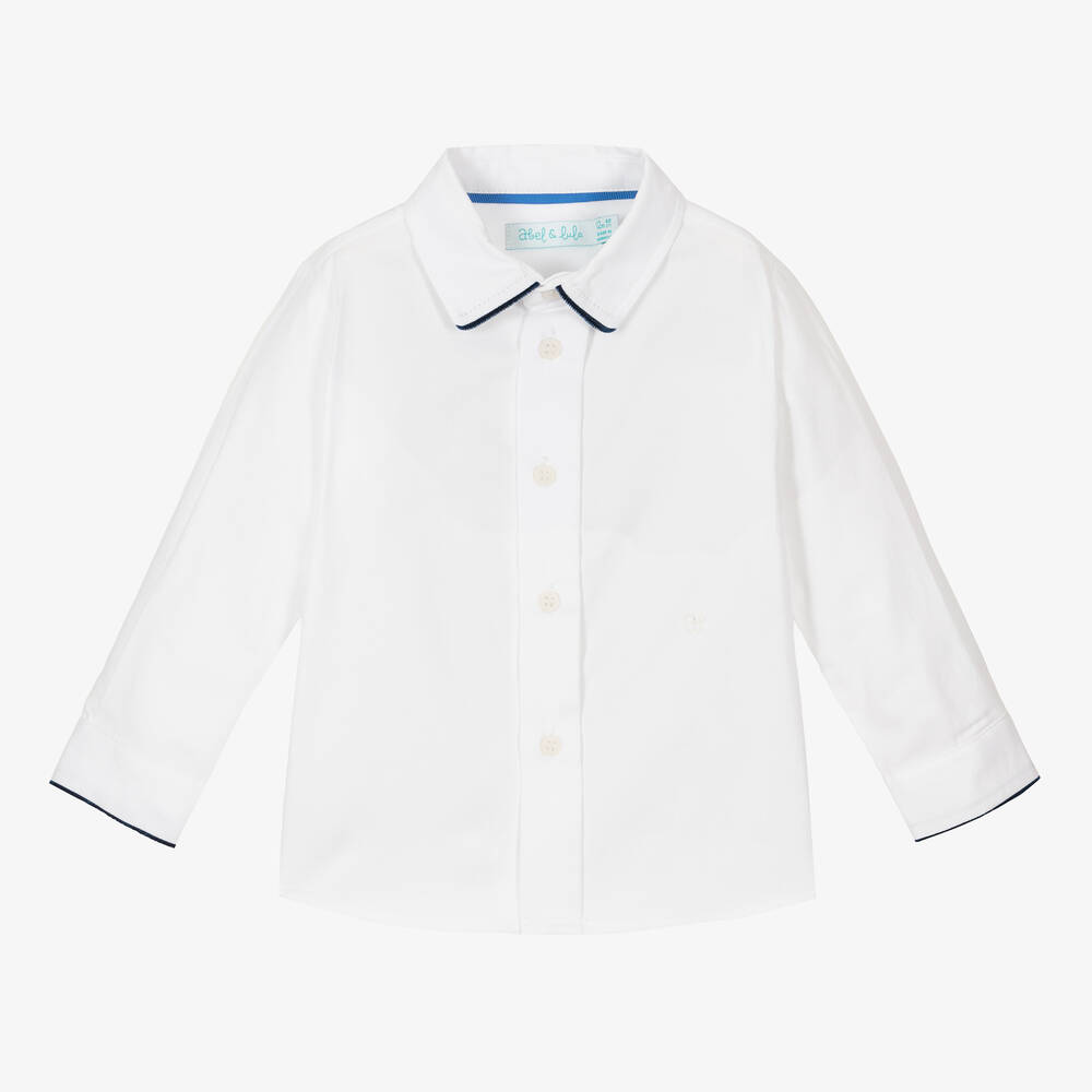 Abel & Lula - Chemise blanche en coton garçon | Childrensalon