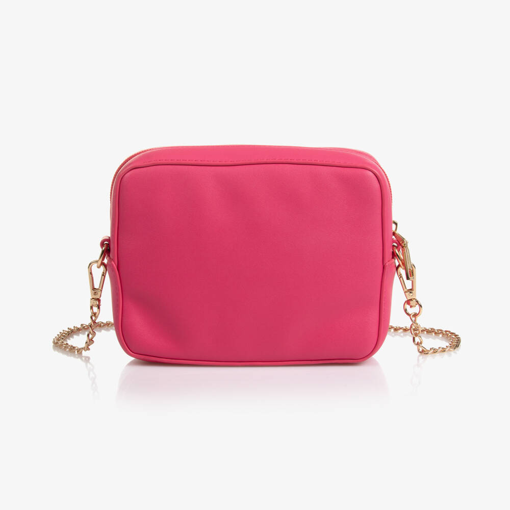 Abel & Lula-حقيبة جلد صناعي لون زهري فوشيا (17 سم) | Childrensalon Outlet