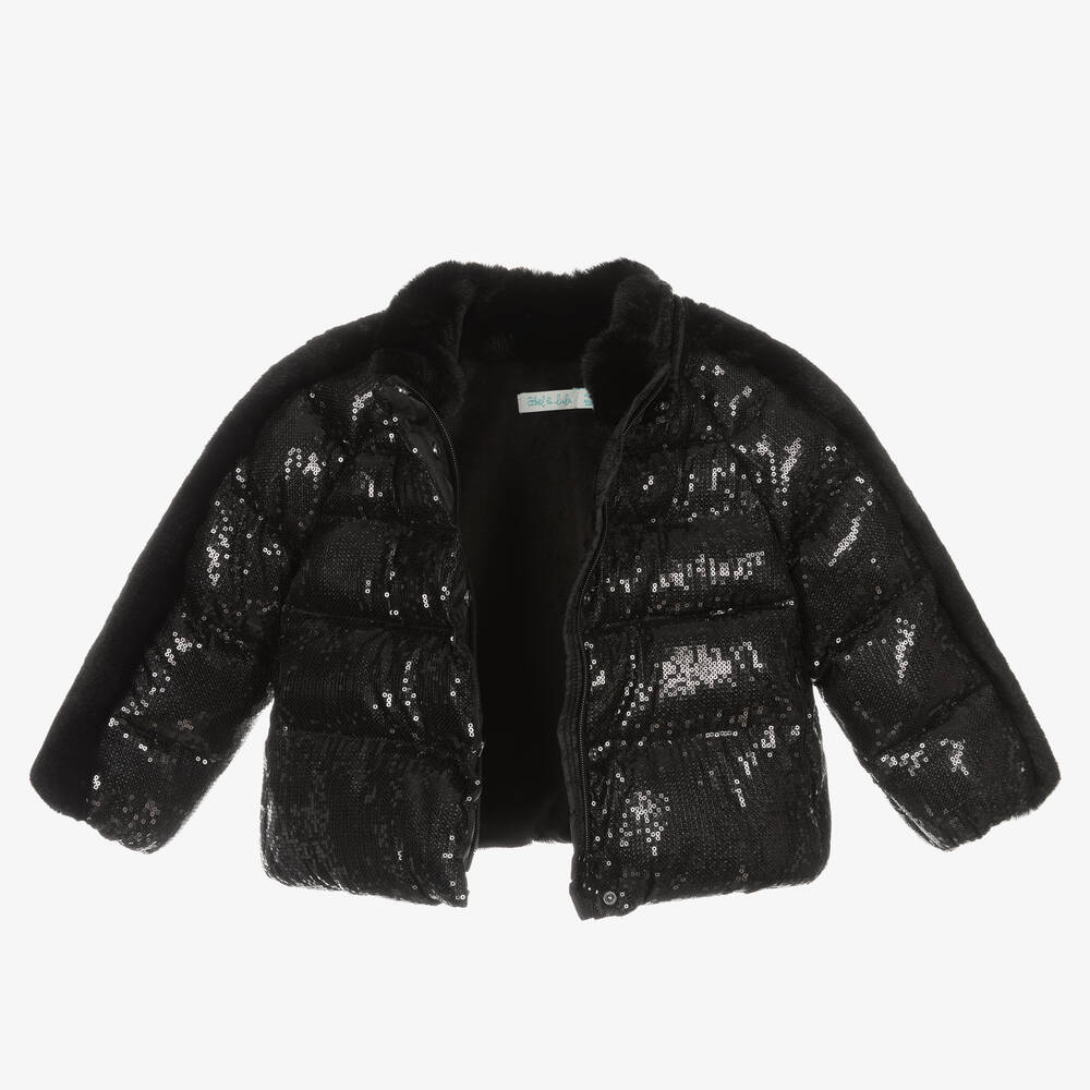 Kids black sequin jacket online