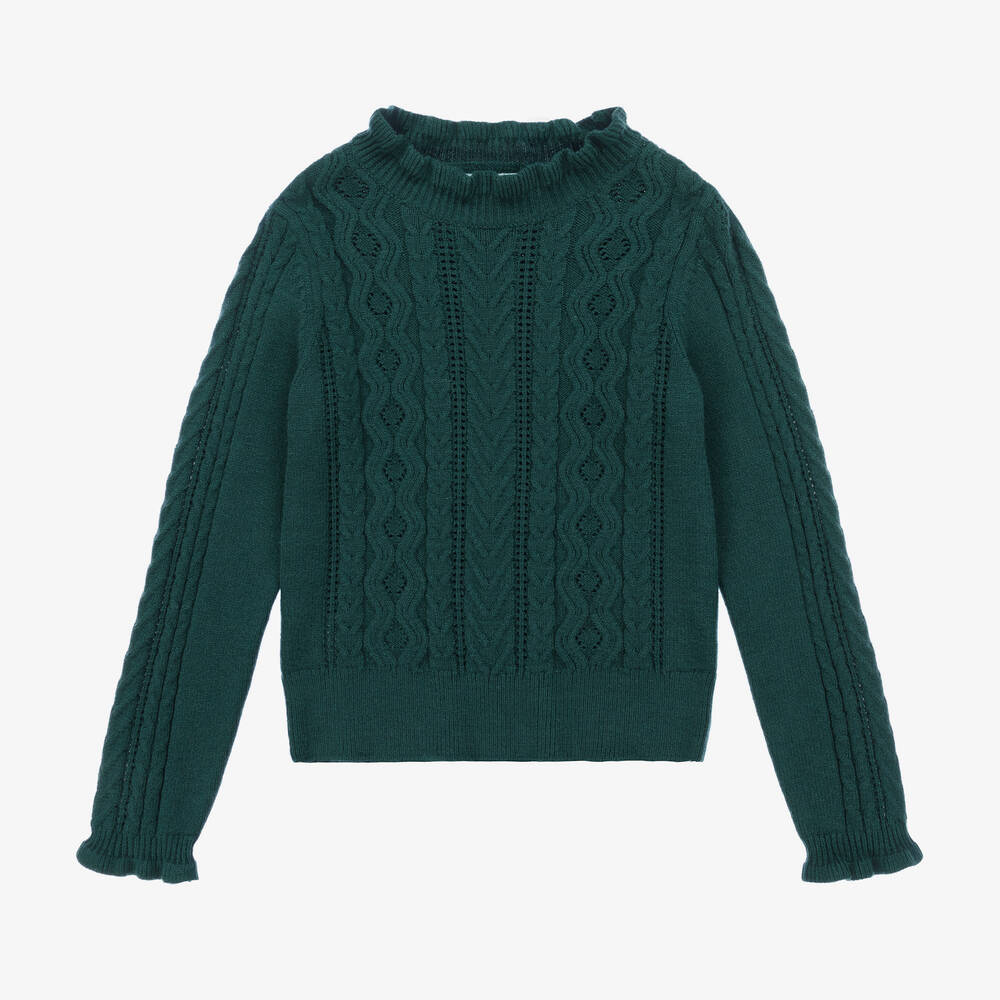 Abel & Lula Knit Cardigan In Bubblegum