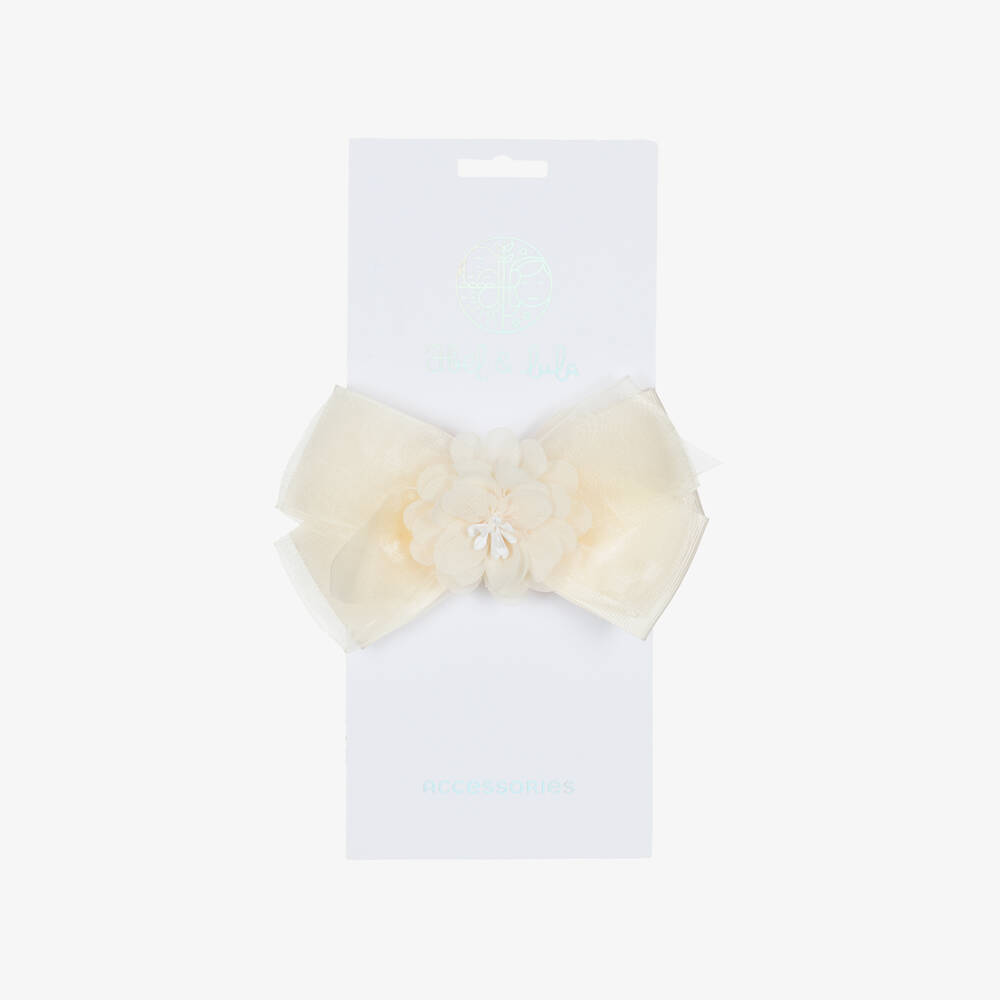 ABEL & LULA ORGANZA FLOWER DIADEM main image 1