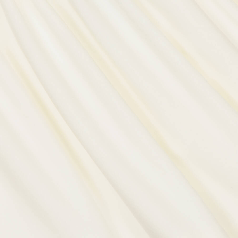 Abel & Lula-Кремовое бархатное платье с бантом | Childrensalon Outlet