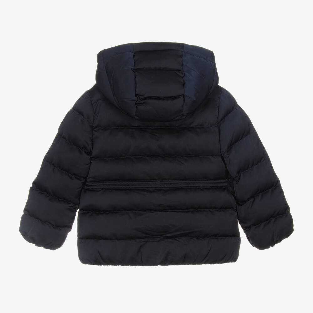 Abel & Lula-Girls Midnight Quilted Coat | Childrensalon Outlet