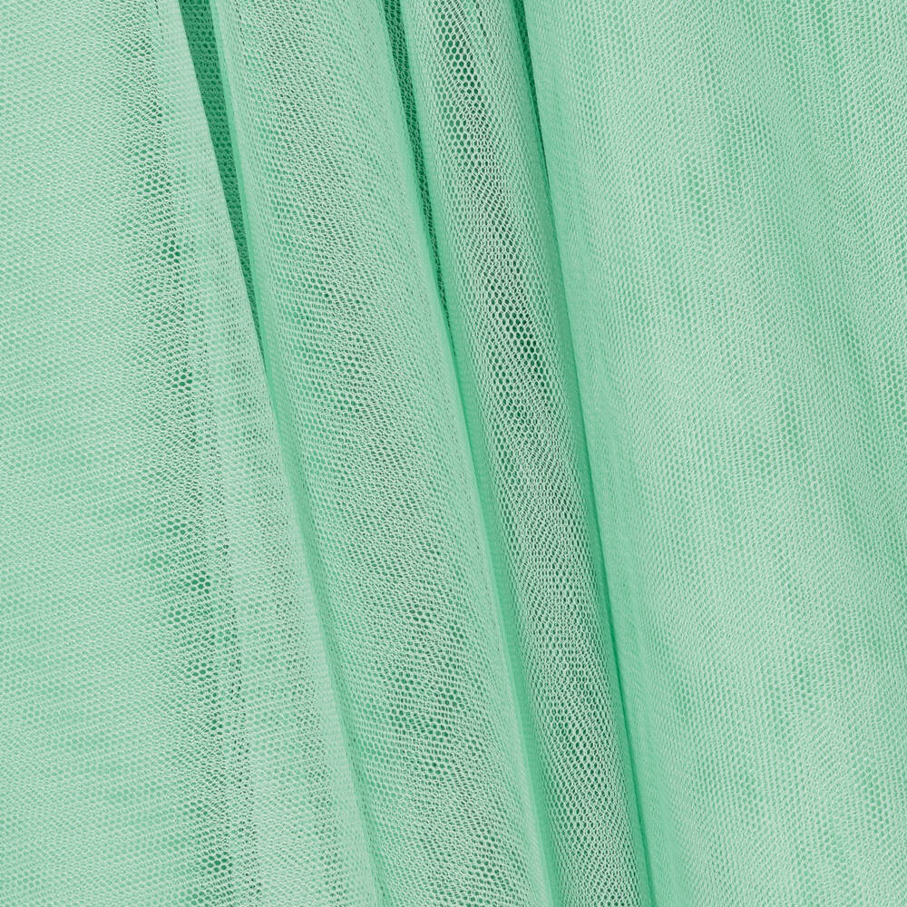 Abel & Lula-Girls Mint Satin & Tulle Dress | Childrensalon Outlet