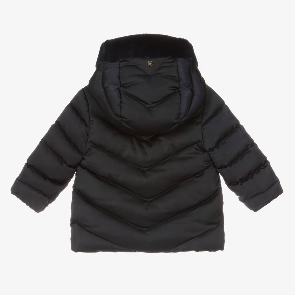 Abel & Lula-Синяя куртка с атласным отливом | Childrensalon Outlet