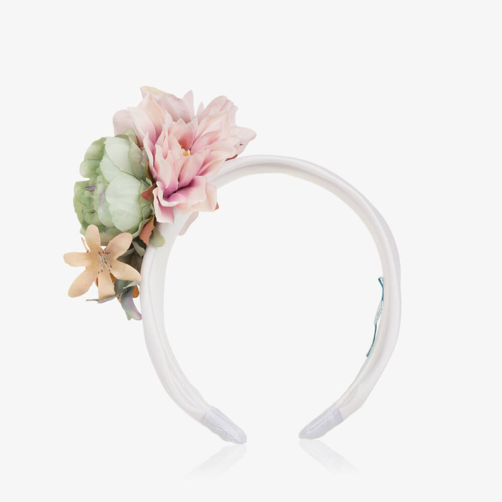 Abel & Lula-طوق زهور بألوان الباستيل للبنات | Childrensalon Outlet