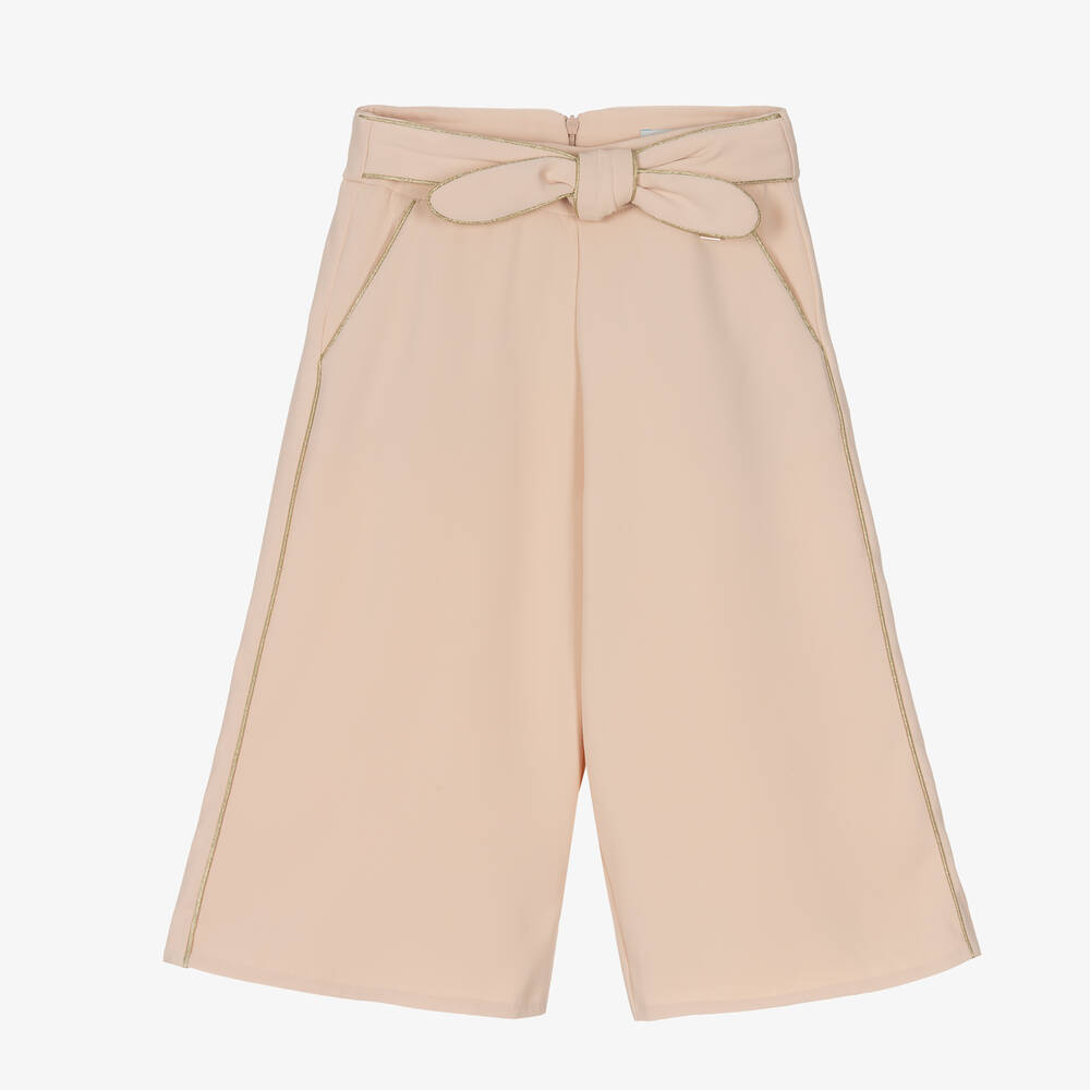 Abel & Lula - Pantalon large rose en crêpe fille | Childrensalon