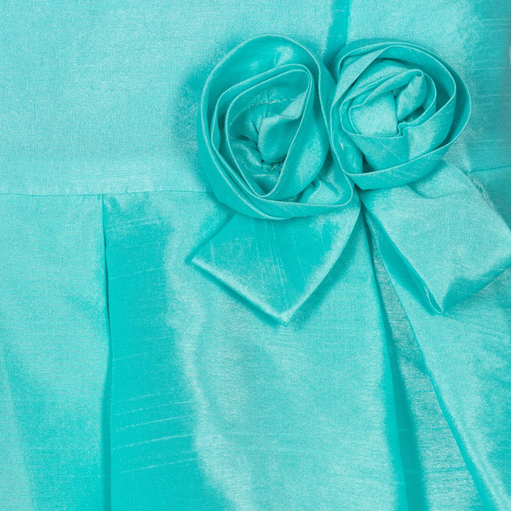 Abel & Lula-Girls Turquoise Blue Dress | Childrensalon Outlet