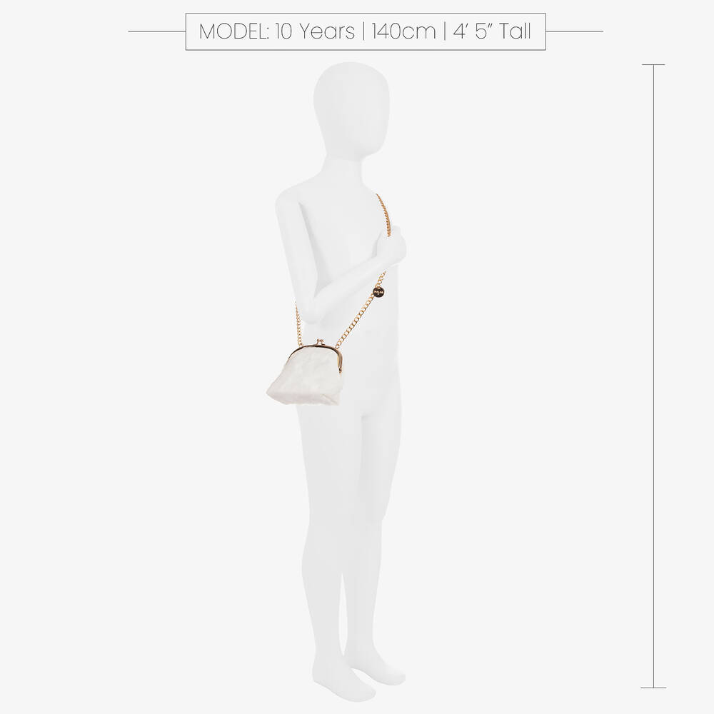 Girls white bag clearance