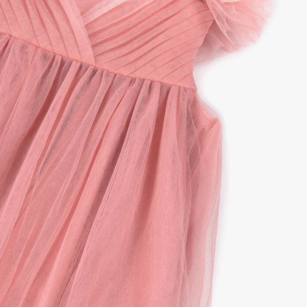 Abel & Lula-Pink Tulle Dress | Childrensalon Outlet