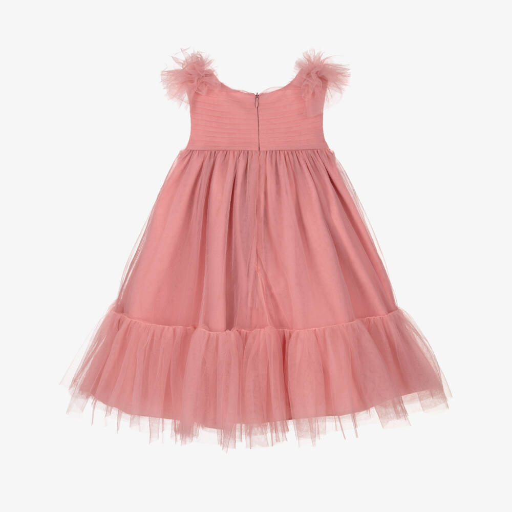 Abel & Lula-Pink Tulle Dress | Childrensalon Outlet