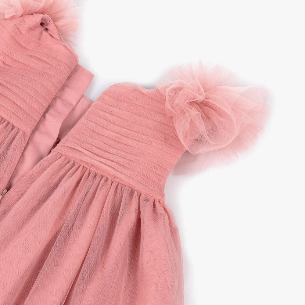 Abel & Lula-Pink Tulle Dress | Childrensalon Outlet