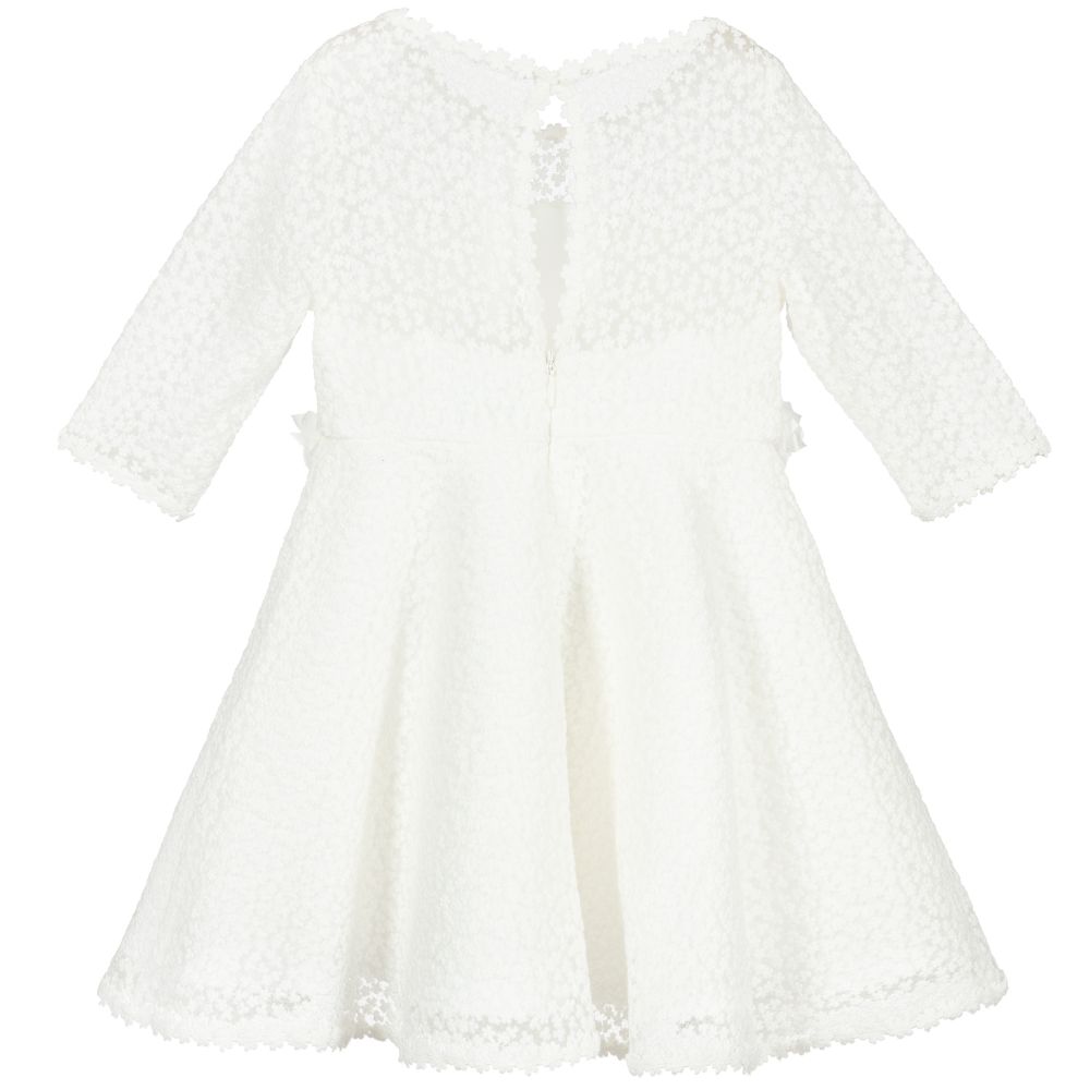 Abel & Lula-White Lace Flower Dress | Childrensalon Outlet