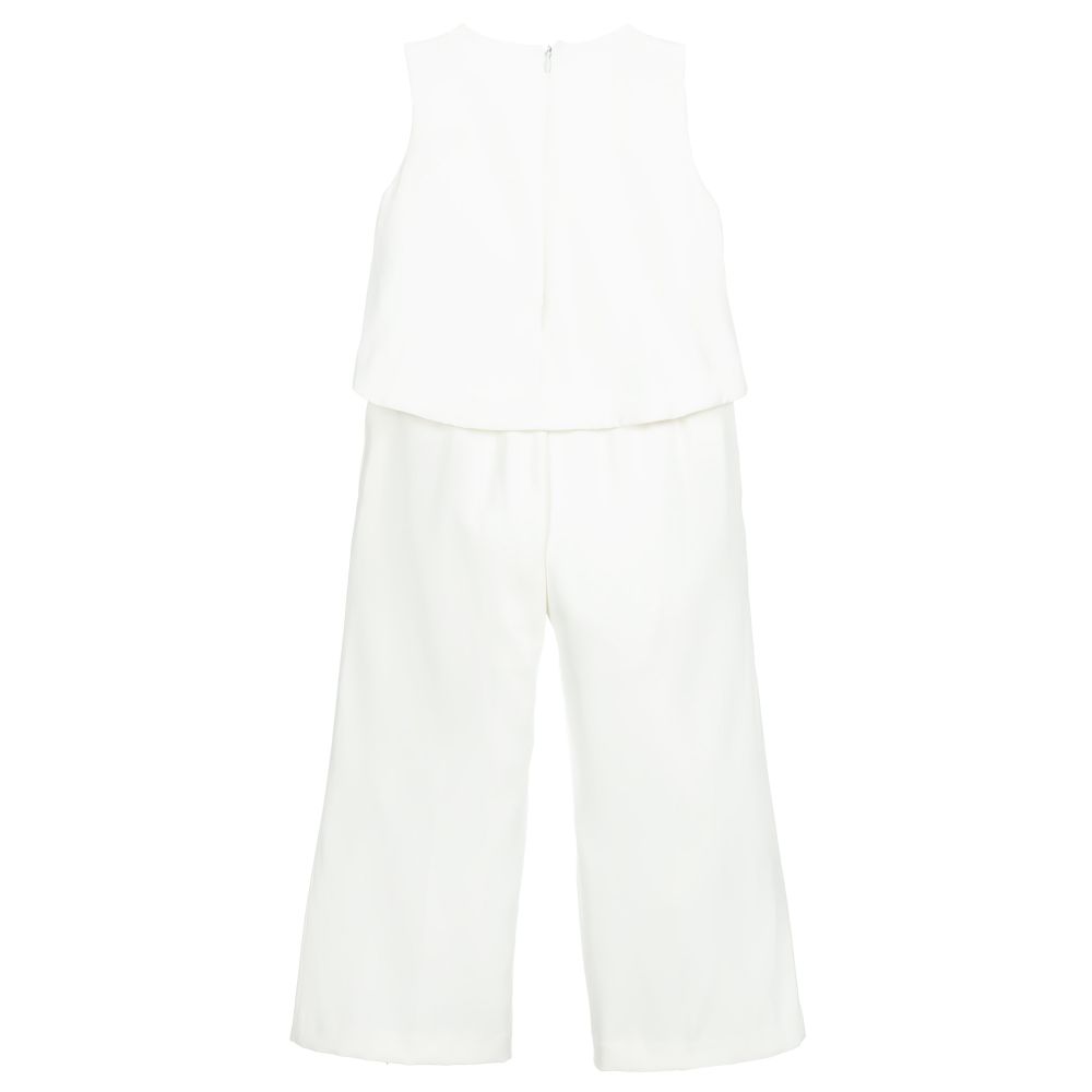 Abel & Lula-White Lace Jumpsuit | Childrensalon Outlet