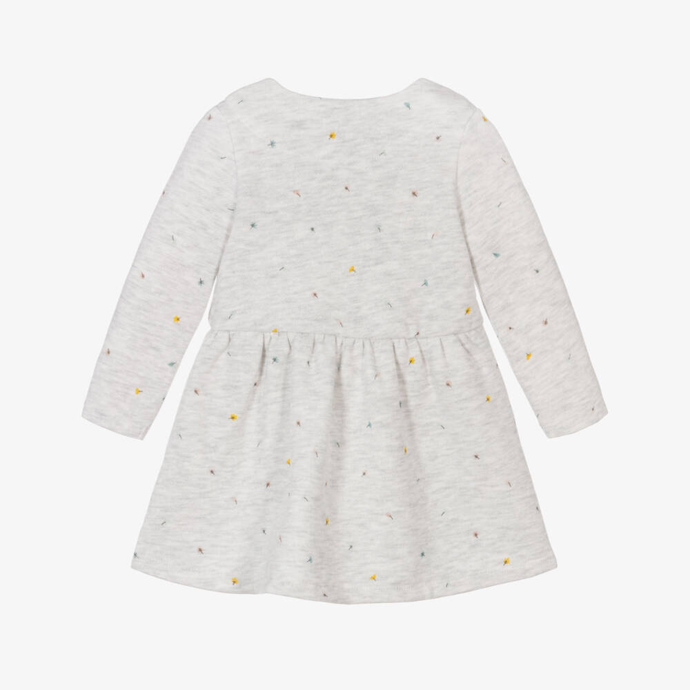 Absorba-Baby Girls Grey Jersey Dress | Childrensalon Outlet
