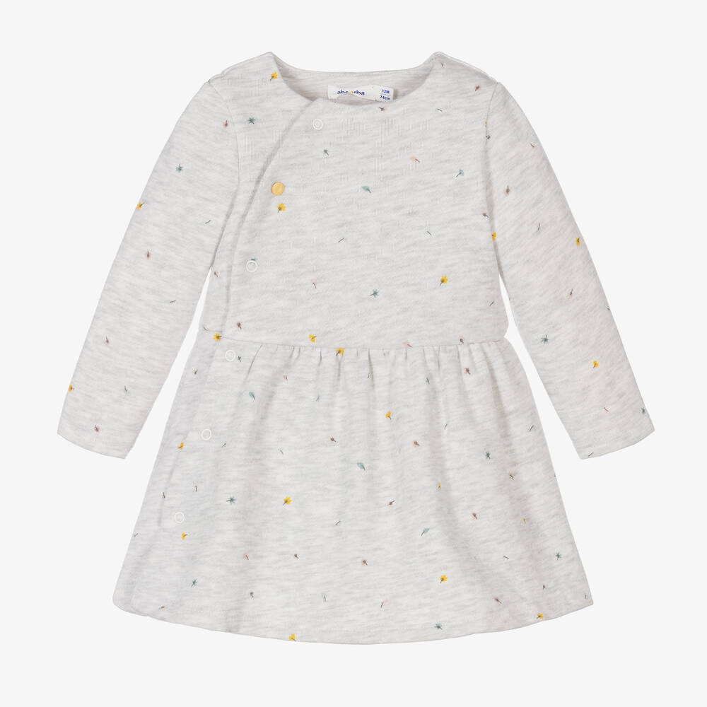 Absorba - Robe grise en jersey bébé | Childrensalon