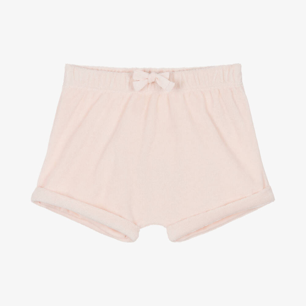 Absorba - Short rose en coton éponge bébé | Childrensalon